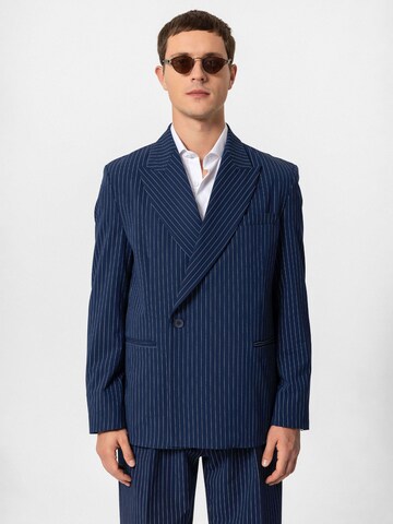 Antioch Regular fit Colbert in Blauw: voorkant