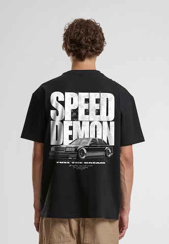 Mister Tee Tričko 'Speed Demon' – černá: přední strana