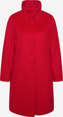 Ulla Popken Wintermantel in Rot: Vorderseite
