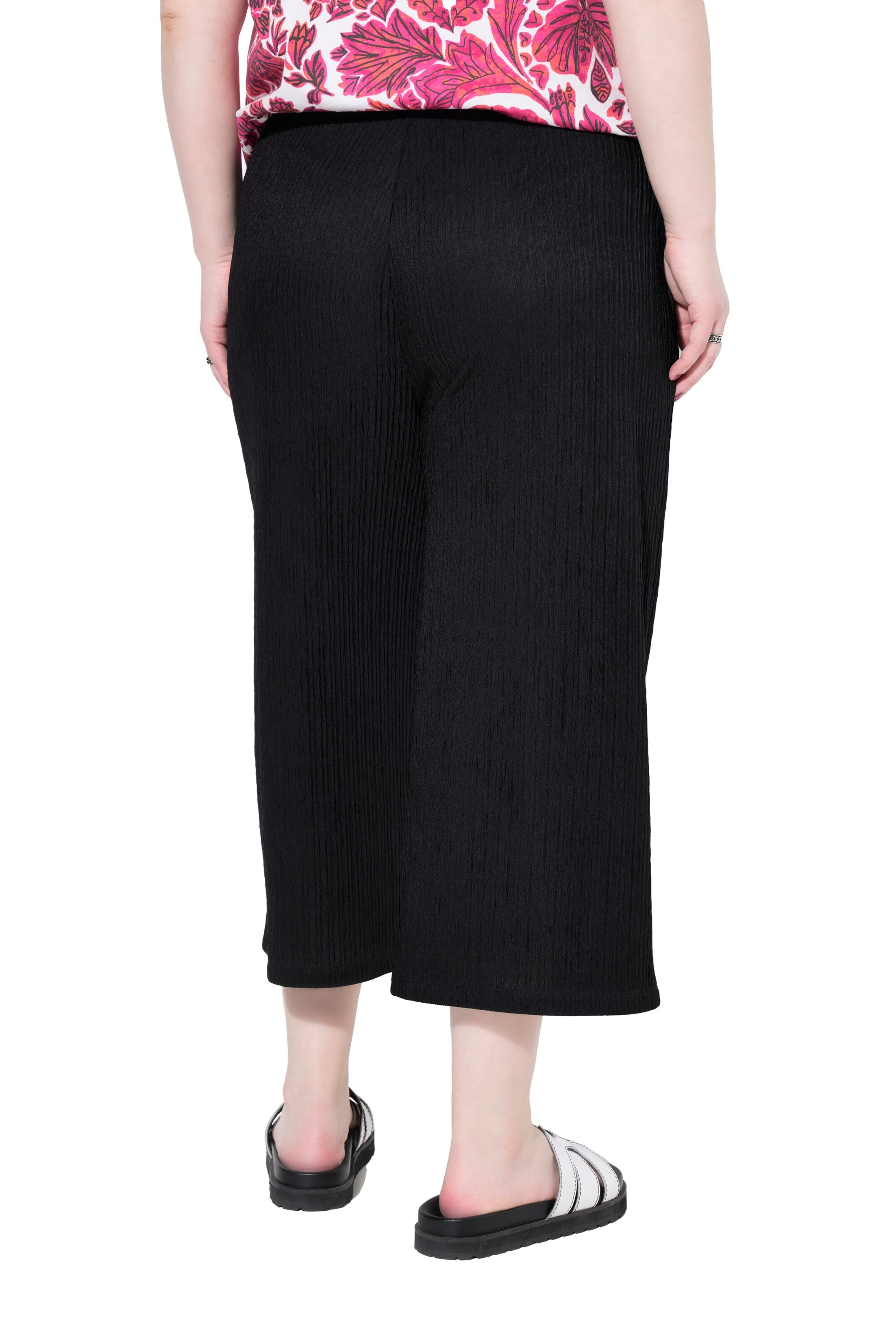 Studio Untold Wide leg Broek in Zwart