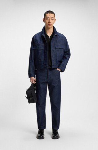 HUGO Strickjacke in Schwarz
