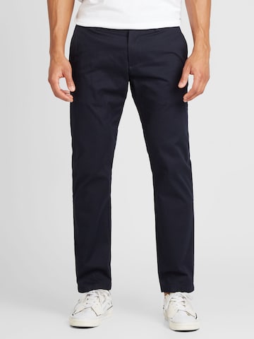 Regular Pantalon chino s.Oliver en bleu : devant