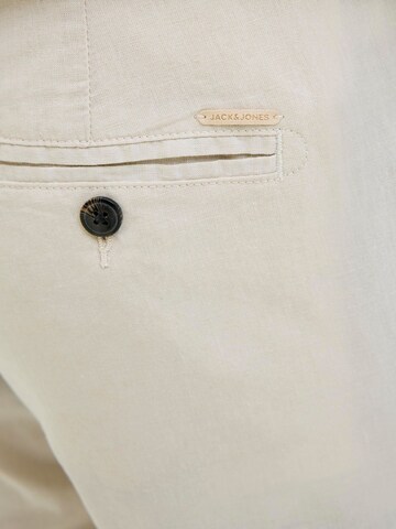 Effilé Pantalon chino 'JPSTAce JJSummer' JACK & JONES en gris