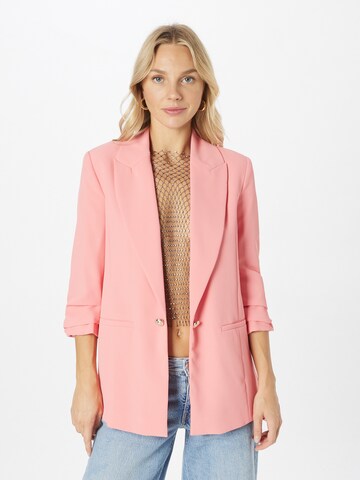 River Island - Blazer en rosa: frente