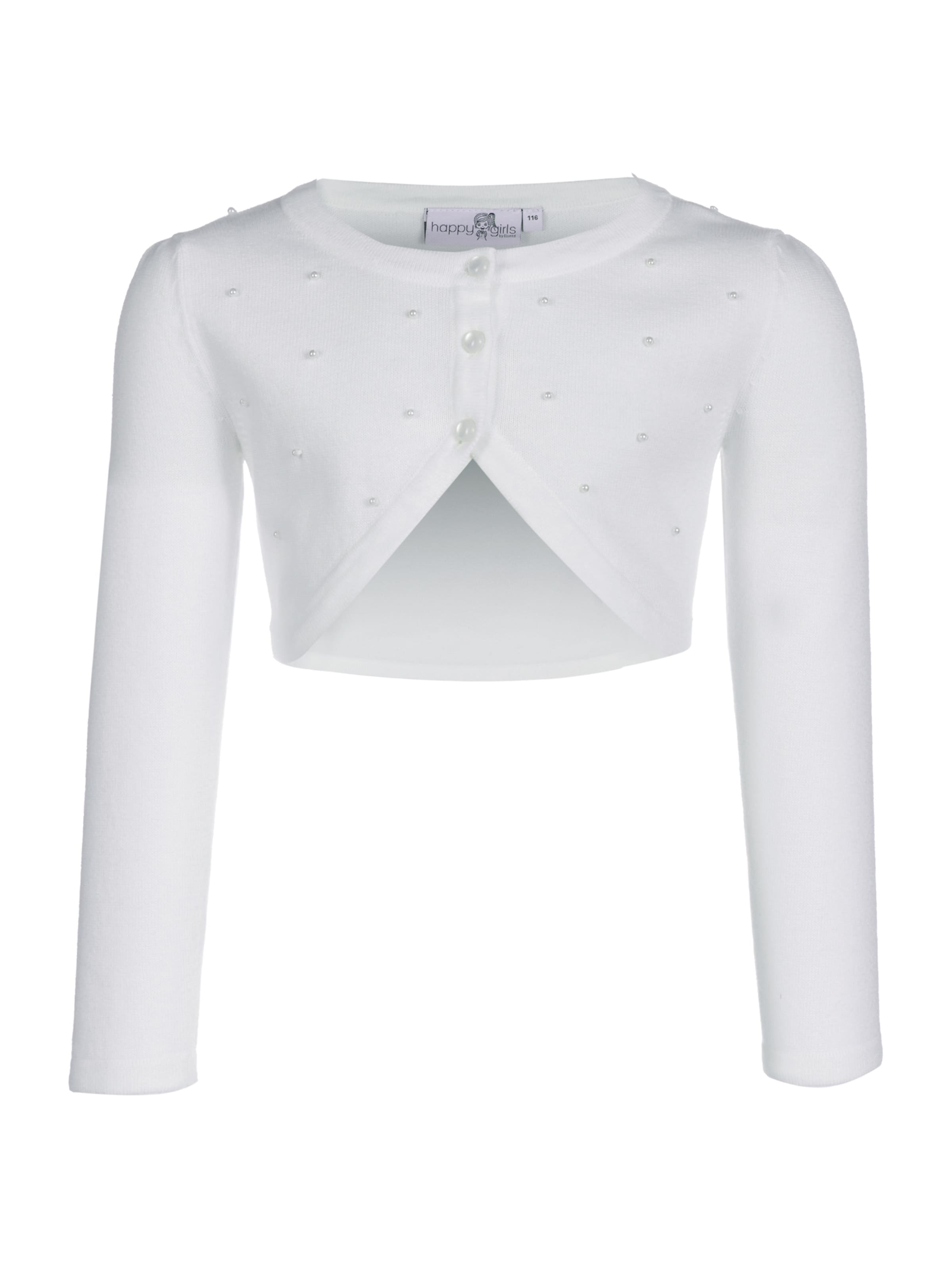happy girls - Cárdigan en blanco: frente