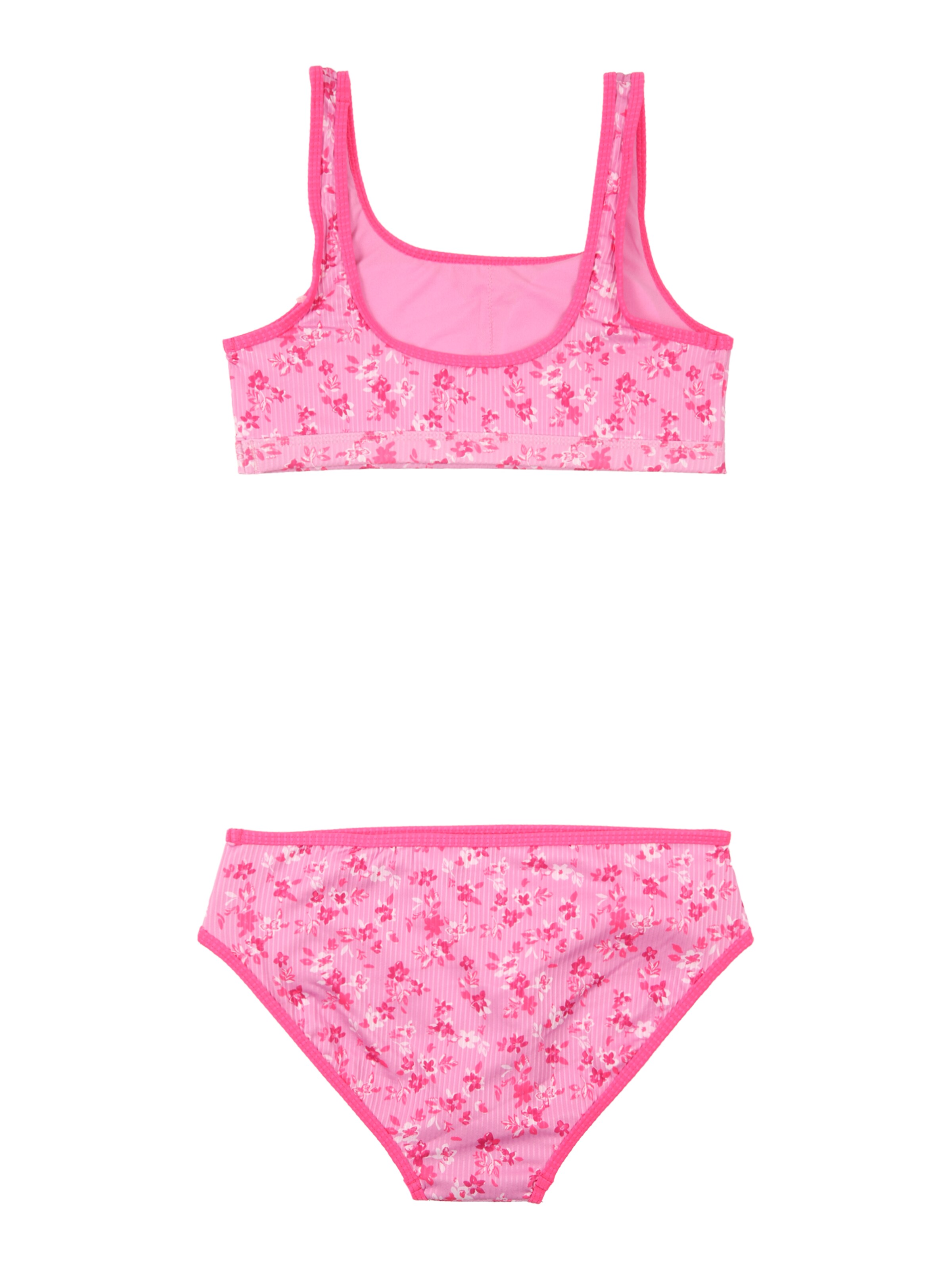 Abercrombie & Fitch Бюстье Купальник в Ярко-розовый