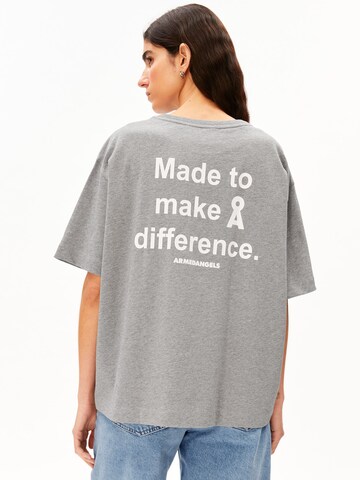 ARMEDANGELS Shirt 'GIANNAA' in Grey: front