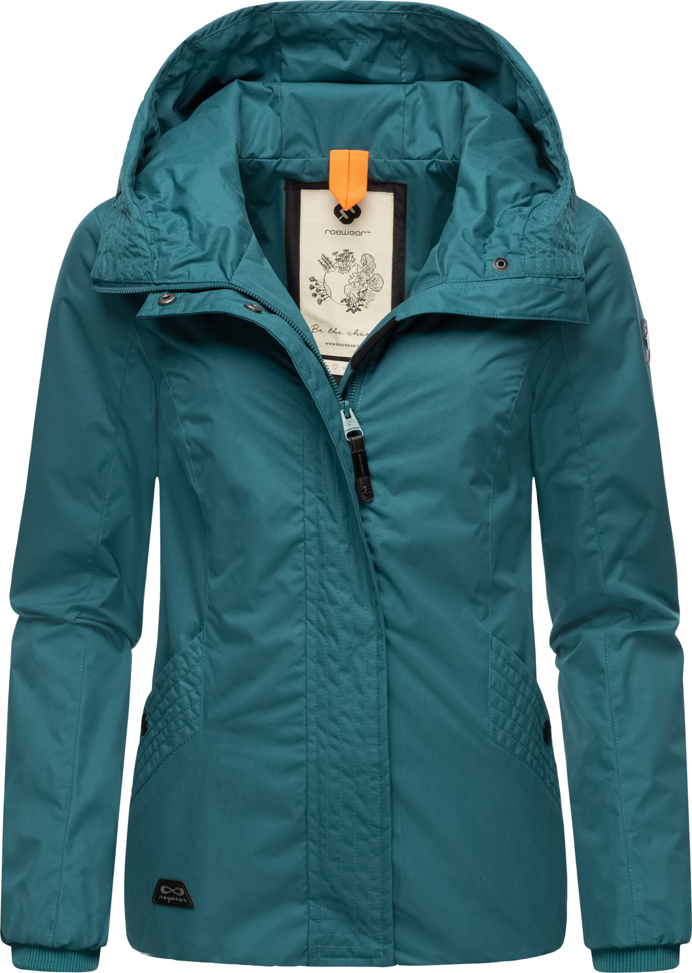 Ragwear Weatherproof jacket 'Vannesa' in Blue