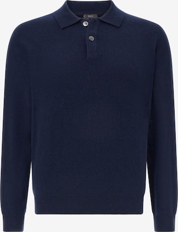 Pull-over Boggi Milano en bleu : devant