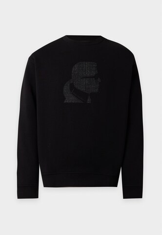 Karl Lagerfeld Sweatshirt in Schwarz: Vorderseite