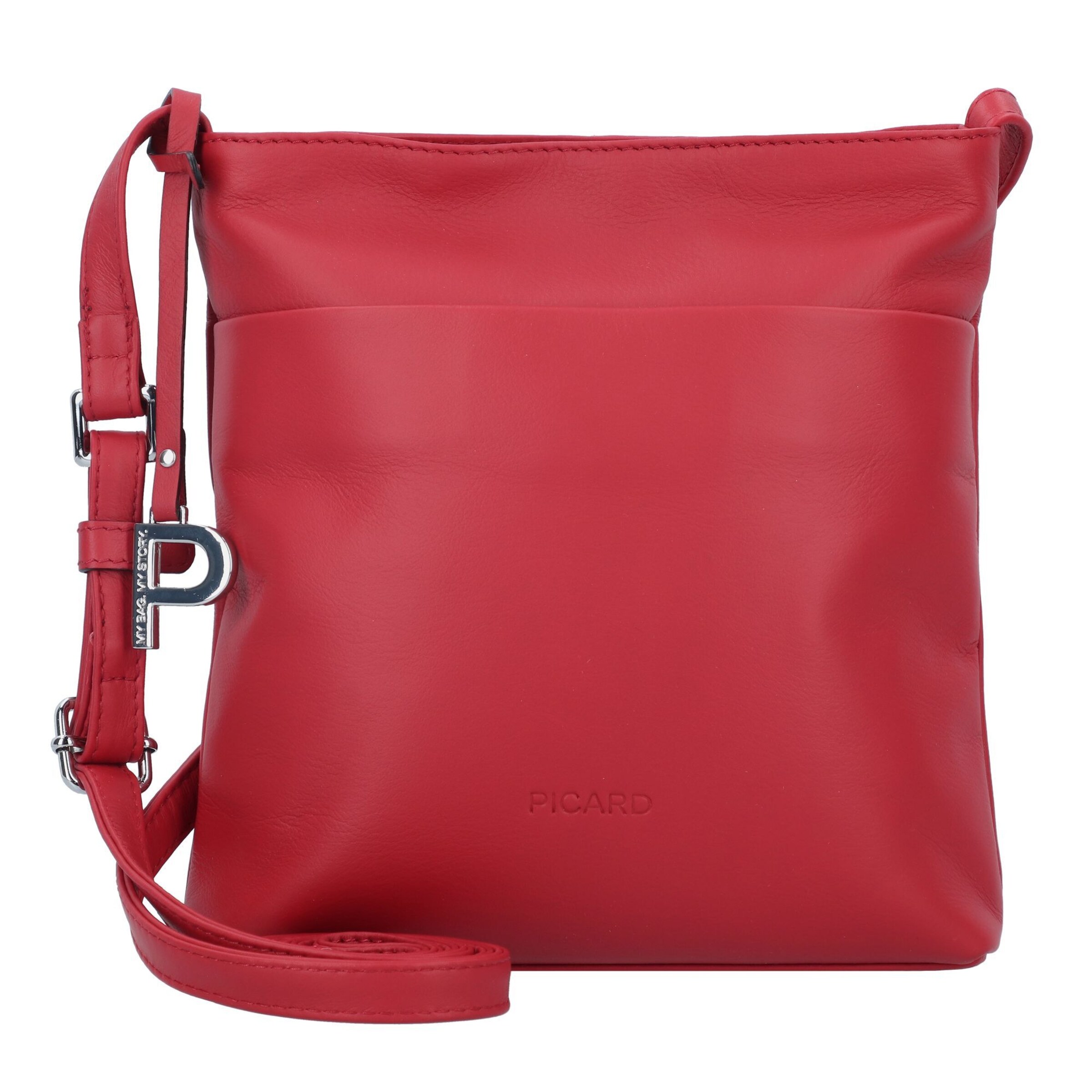 Sac à bandoulière 'Timeless' Picard en rouge : devant