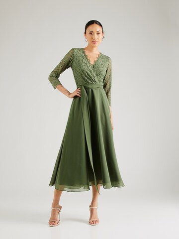 Robe de cocktail SWING en vert
