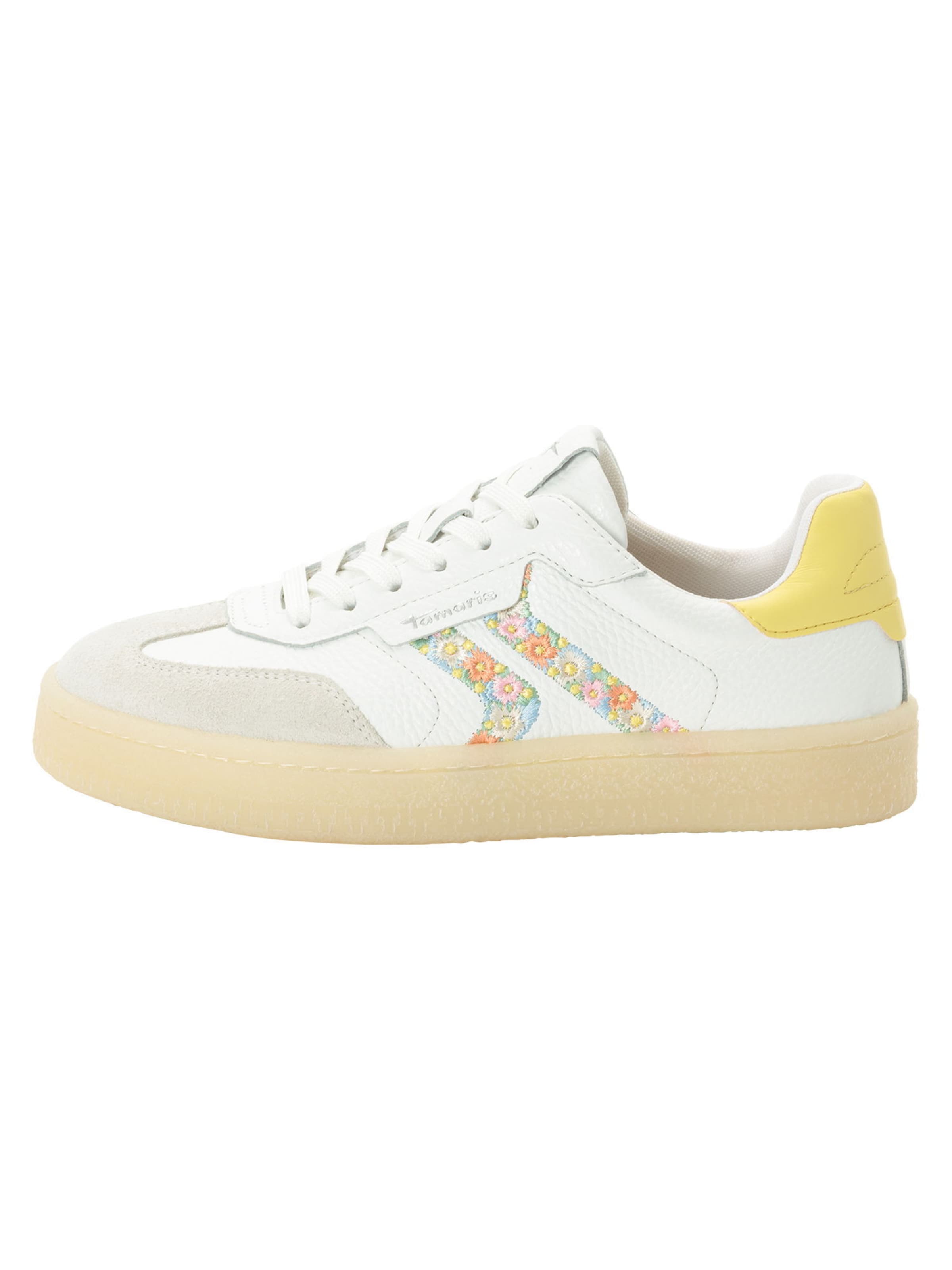 Tamaris Platform trainers in White