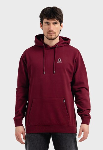 Oldskull Sweatshirt 'Basic Oldskull 25' in Red: front
