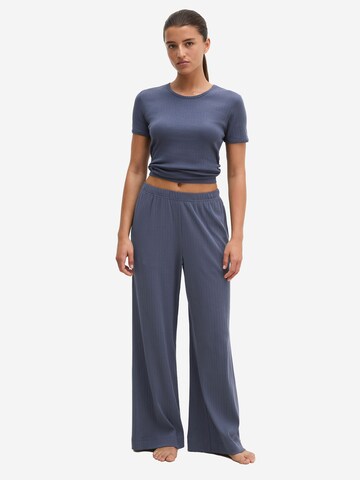 Pantalon de pyjama ' Classic ' Marc O'Polo en bleu : devant