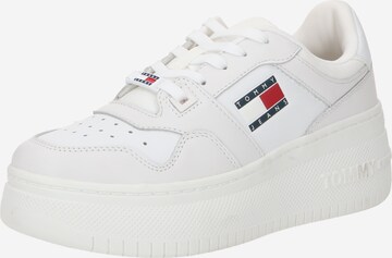 Tommy Jeans Sneakers laag in Wit: voorkant