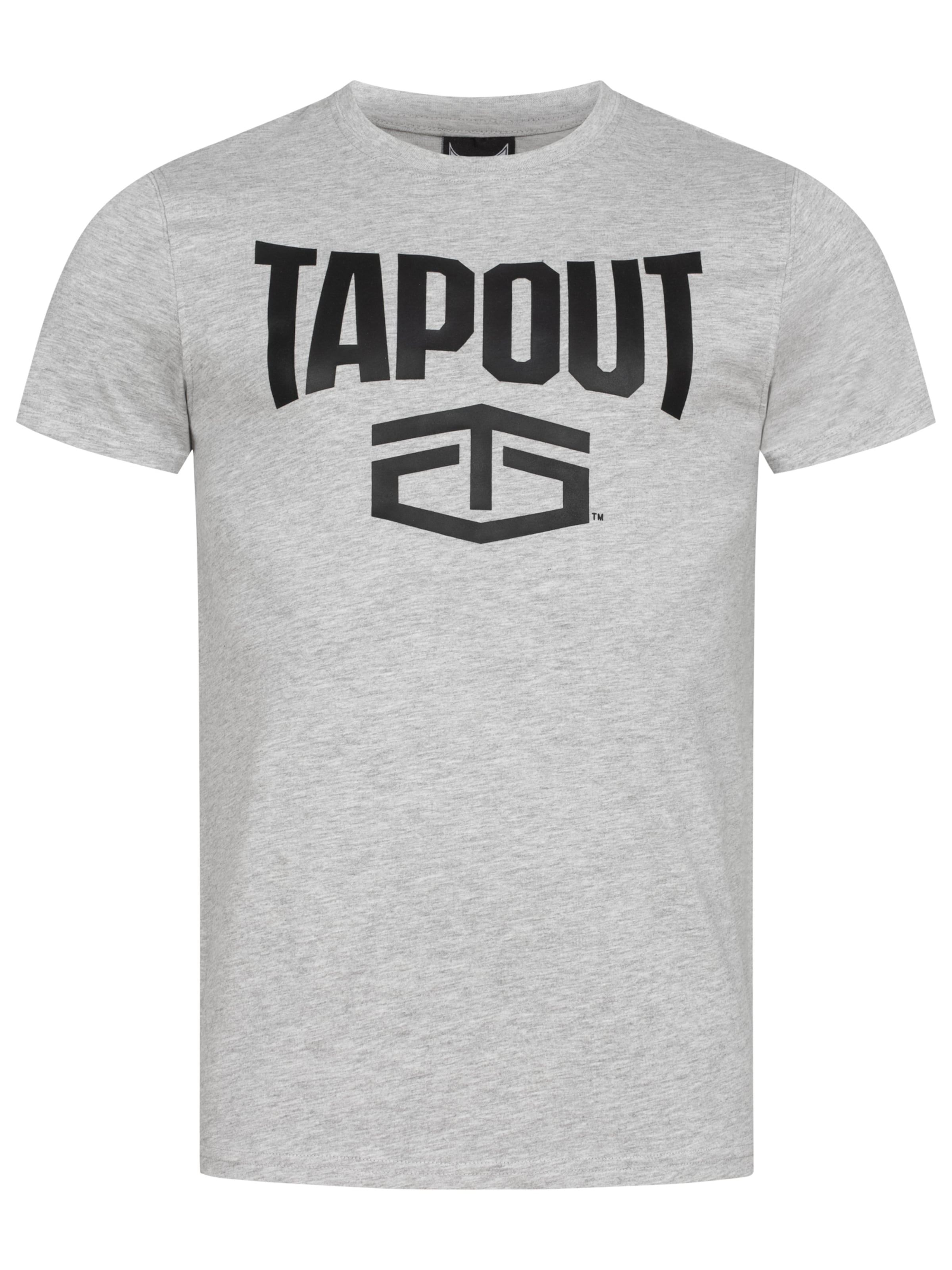 Tapout Μπλουζάκι 'Active' σε γκρι: μπροστά
