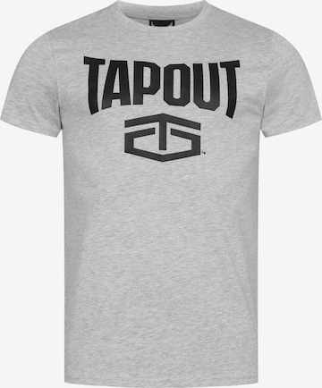 Tapout Koszulka 'Active' w kolorze szary: przód