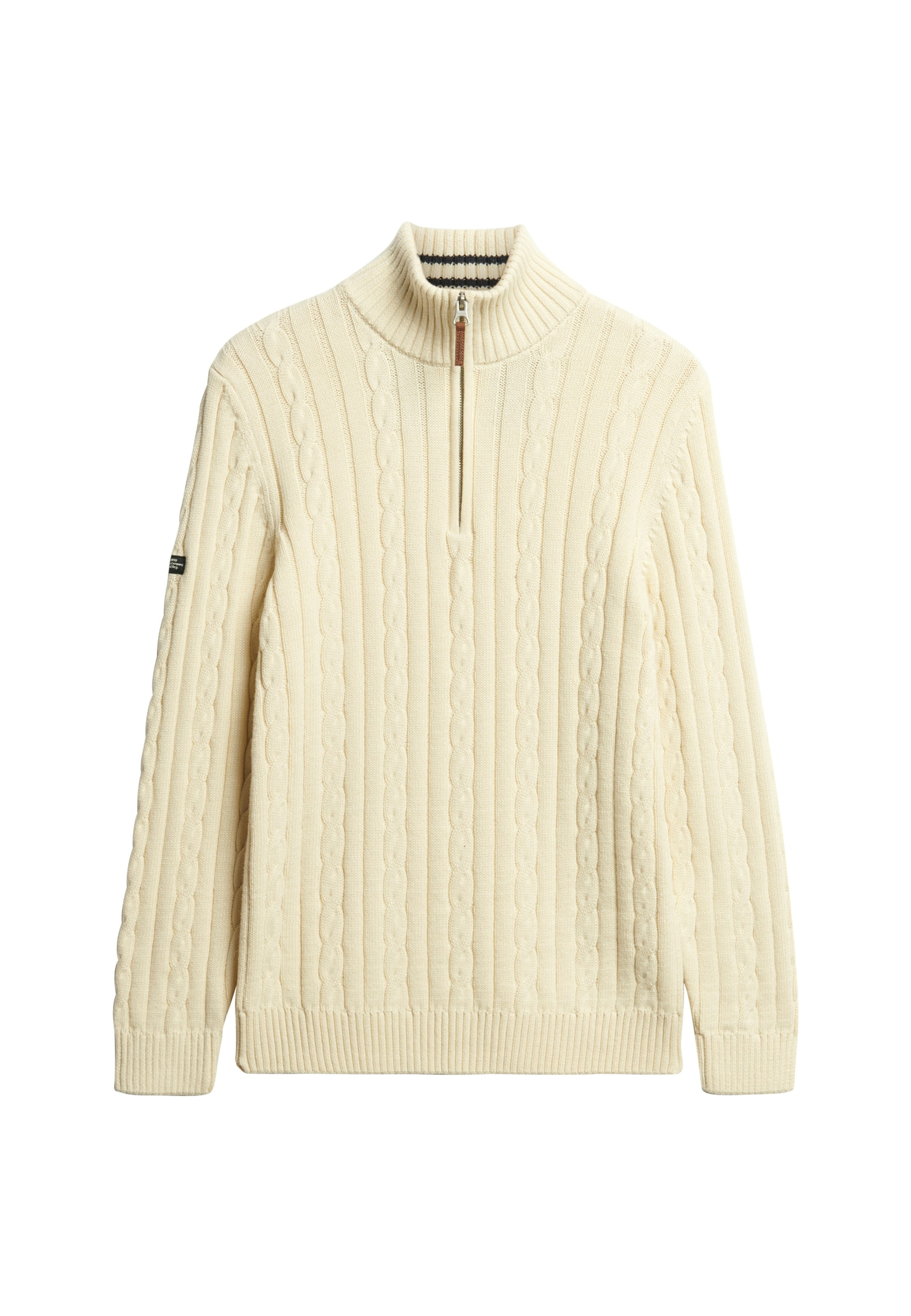 Pull-over Superdry & Co en beige : devant