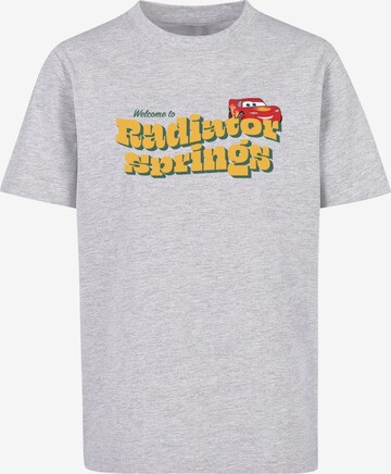 ABSOLUTE CULT Shirt 'Cars - Welcome To Radiator Springs' in Grey: front