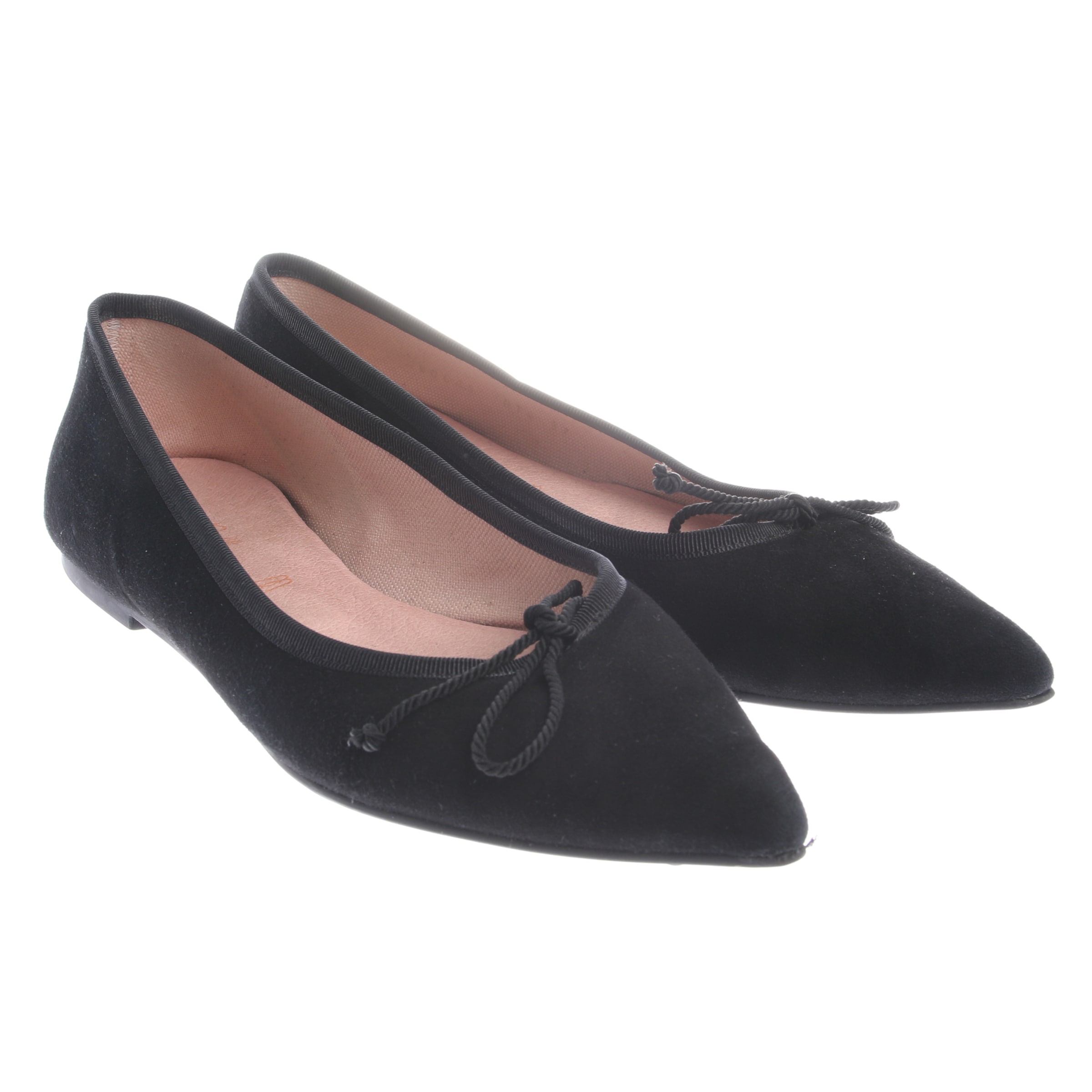 PRETTY BALLERINAS Halbschuhe 37 in Schwarz: Vorderseite