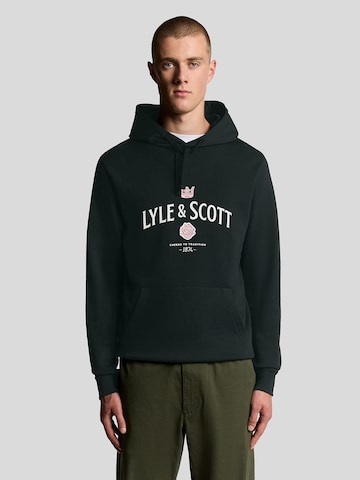 Sweat-shirt 'Cheers To Tradition' Lyle & Scott en bleu : devant