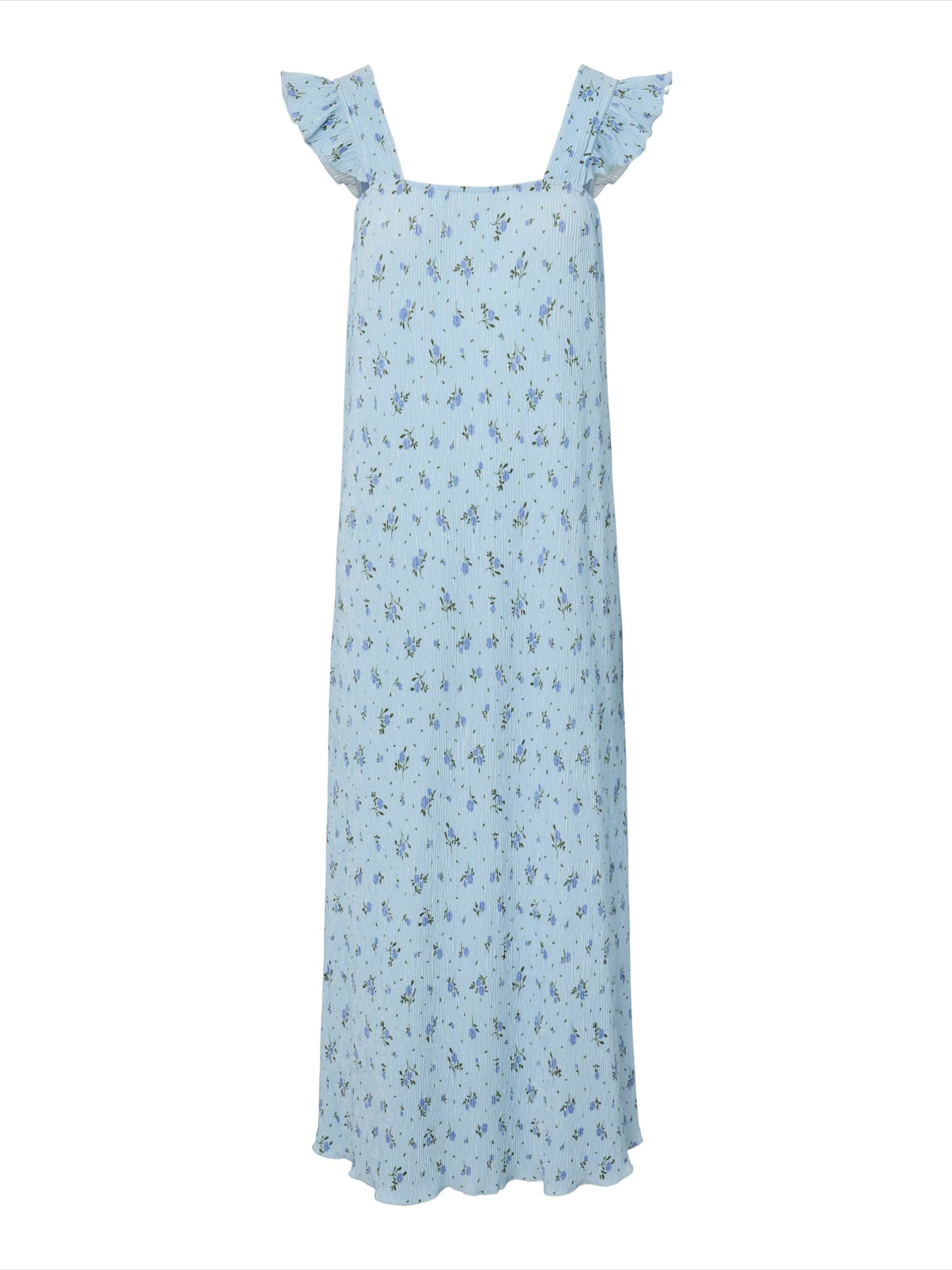 PIECESHaljina 'PCFLORA' - plava boja: prednji dio