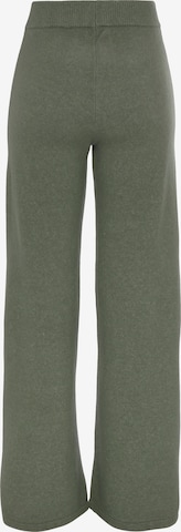 Wide Leg Pantalon LASCANA en vert