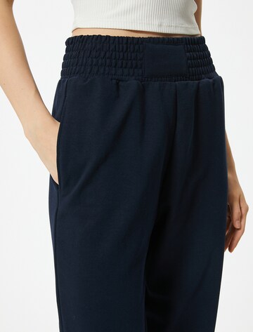 Koton Tapered Broek in Blauw