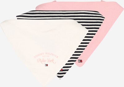 TOMMY HILFIGER Babete 'BIBDANA' em rosa / rosa pastel / preto, Vista do produto