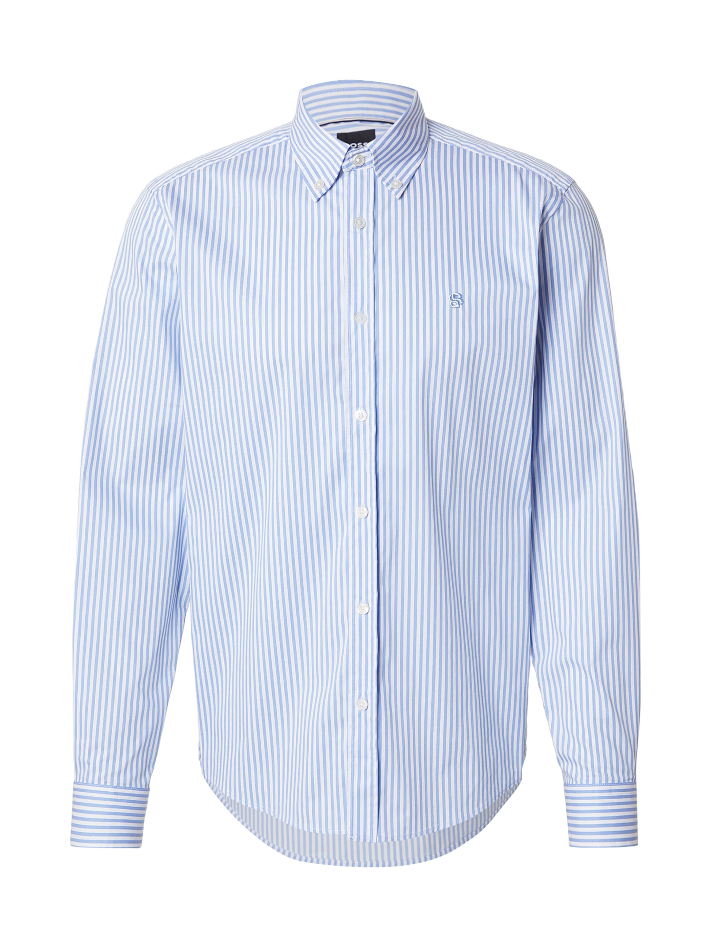 Fit confort Chemise 'H-LIAM-BD-E-C1-261' BOSS en bleu : devant