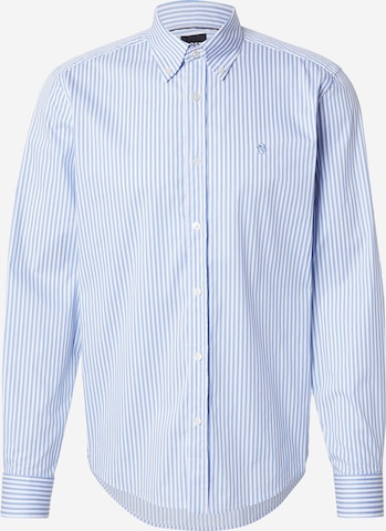 mėlyna BOSS Patogus modelis Marškiniai 'H-LIAM-BD-E-C1-261': priekis