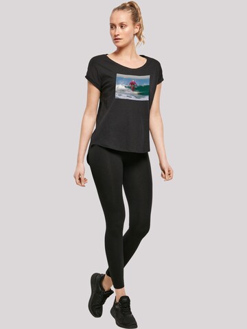 T-shirt 'Batman TV Series Joker Surfing' F4NT4STIC en noir