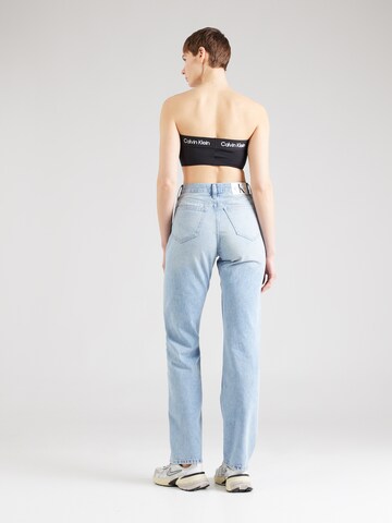 Calvin Klein Jeans Regular Jeans 'HIGH RISE STRAIGHT' in Blue