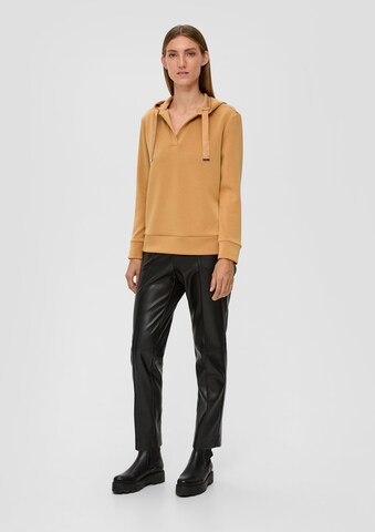 s.Oliver BLACK LABEL Sweatshirt in Yellow