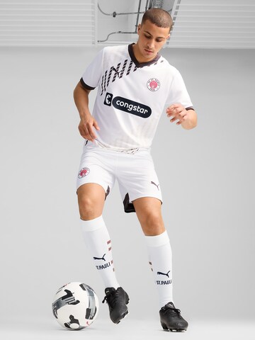 PUMA Regular Sports trousers 'FC St. Pauli 24/25' in White