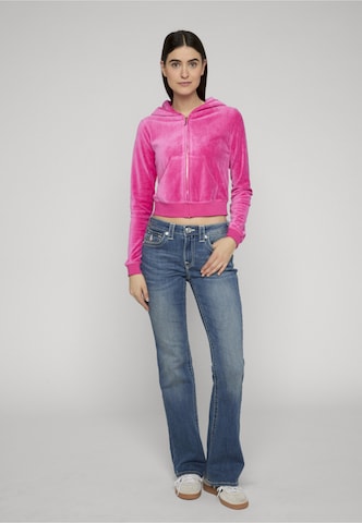 Juicy Couture - Sudadera con cremallera 'ROBYN' en rosa