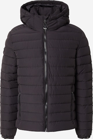 Superdry Between-season jacket 'Fuji' in Black: front