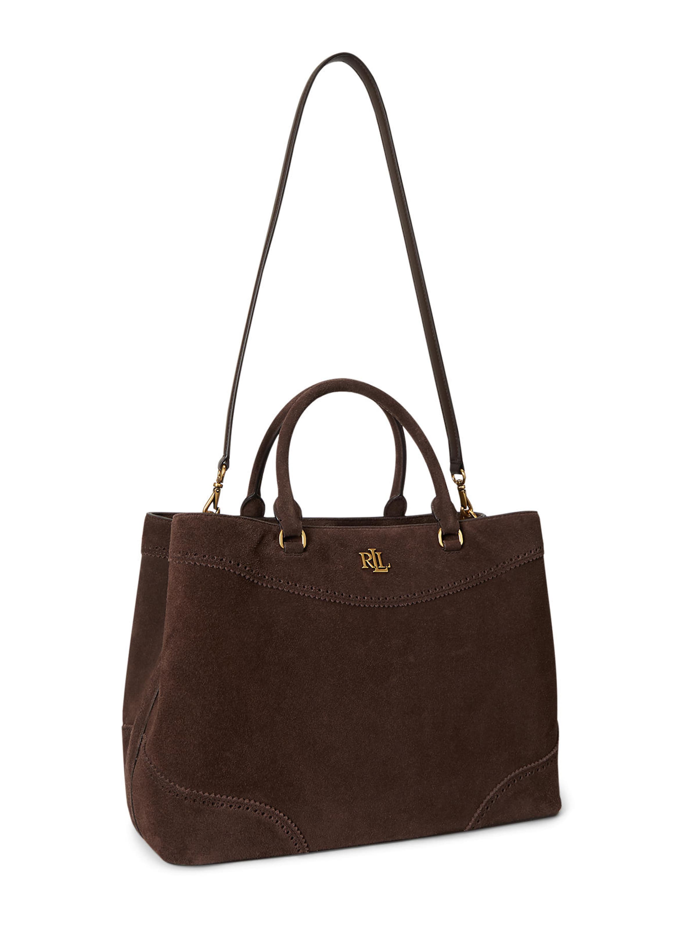 Sacs à main 'MARCY' Lauren Ralph Lauren en marron