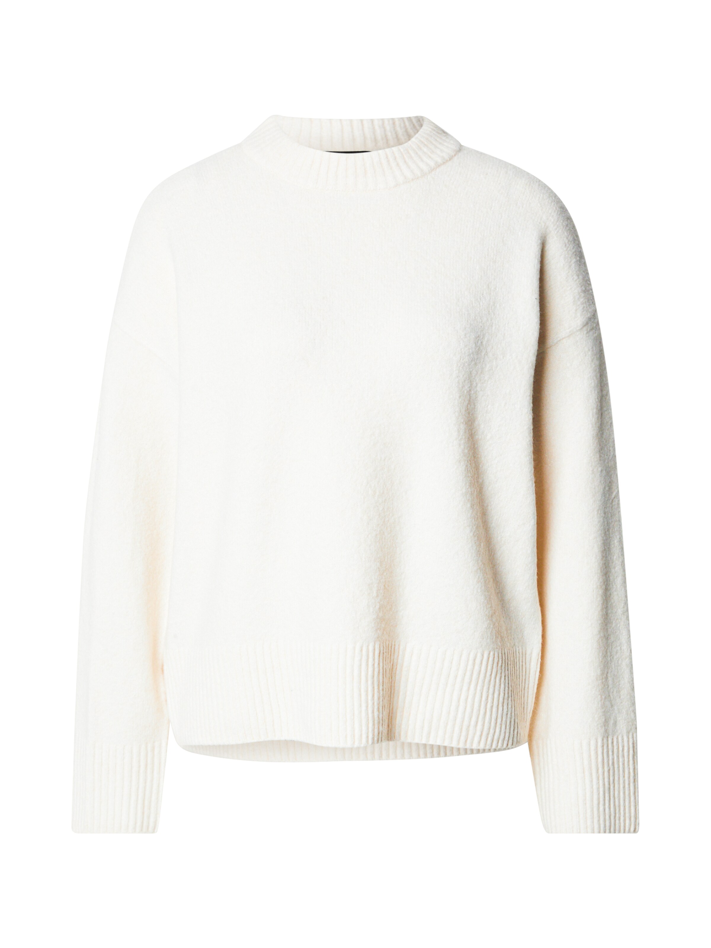 PIECES Pulóver 'Ana' - fehér: elől