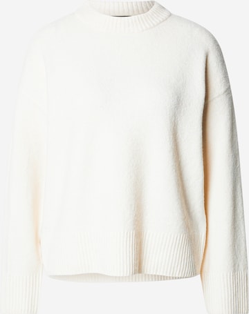 Pull-over 'Ana' PIECES en blanc : devant