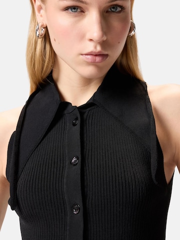 Top in maglia 'NEVE' di PINKO in nero