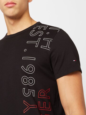 TOMMY HILFIGER Koszulka w kolorze czarny