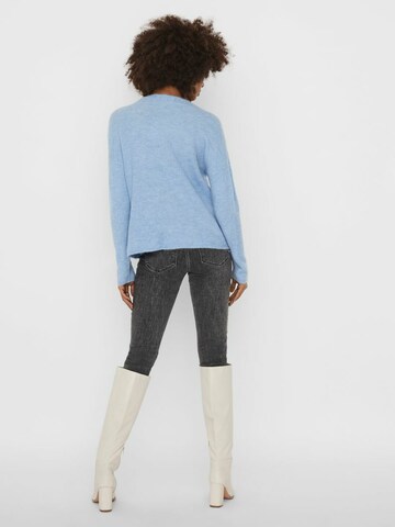 VERO MODA Sweater 'VMLefile' in Blue