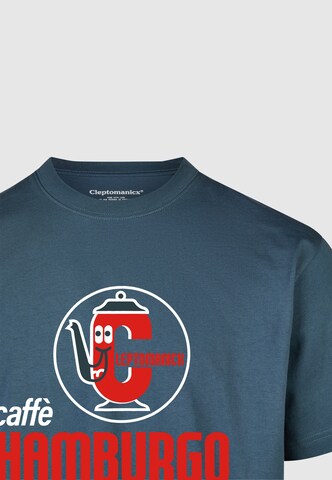 Cleptomanicx Shirt 'Hamburgo' in Blauw