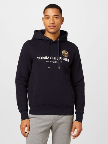 TOMMY HILFIGER Mikina – modrá: přední strana