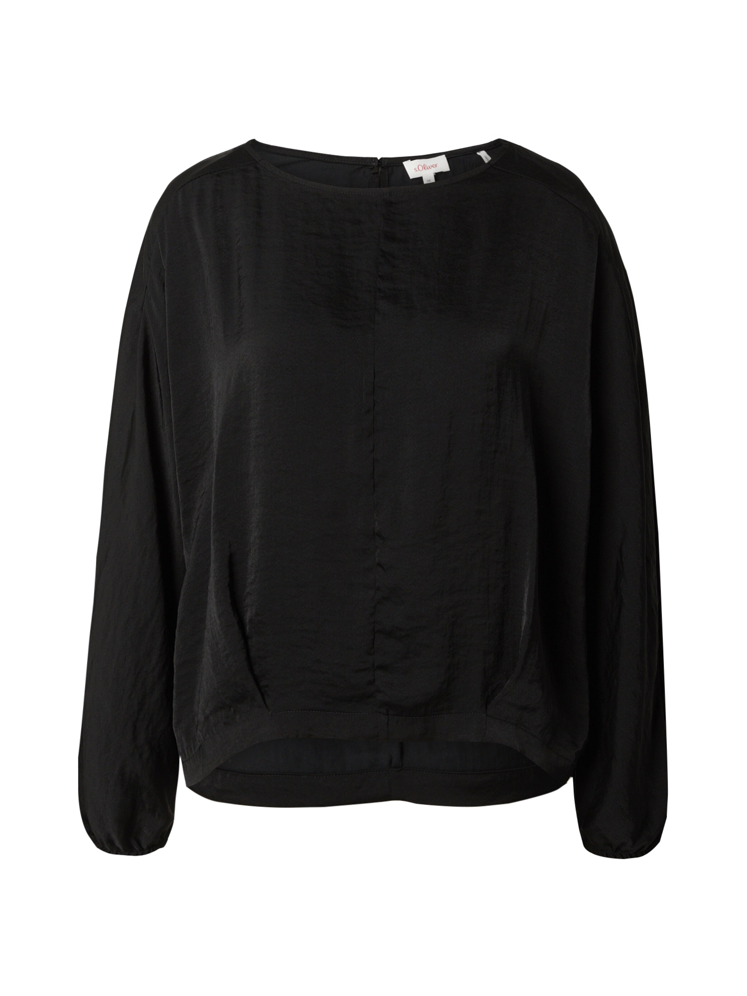 s.Oliver Bluse in Schwarz: Vorderseite