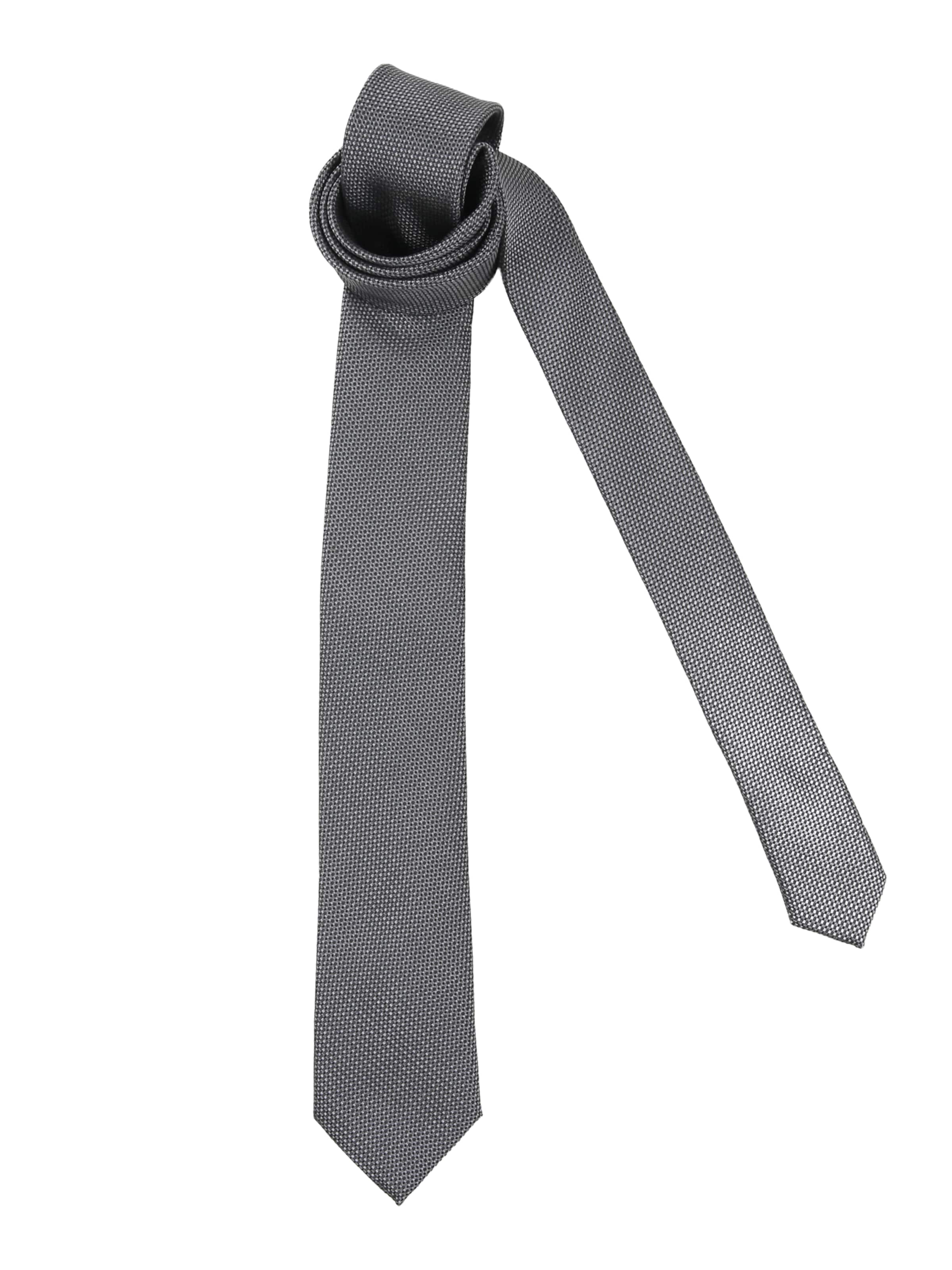 Calvin Klein Krawat 'SEVERN' w kolorze szary: przód