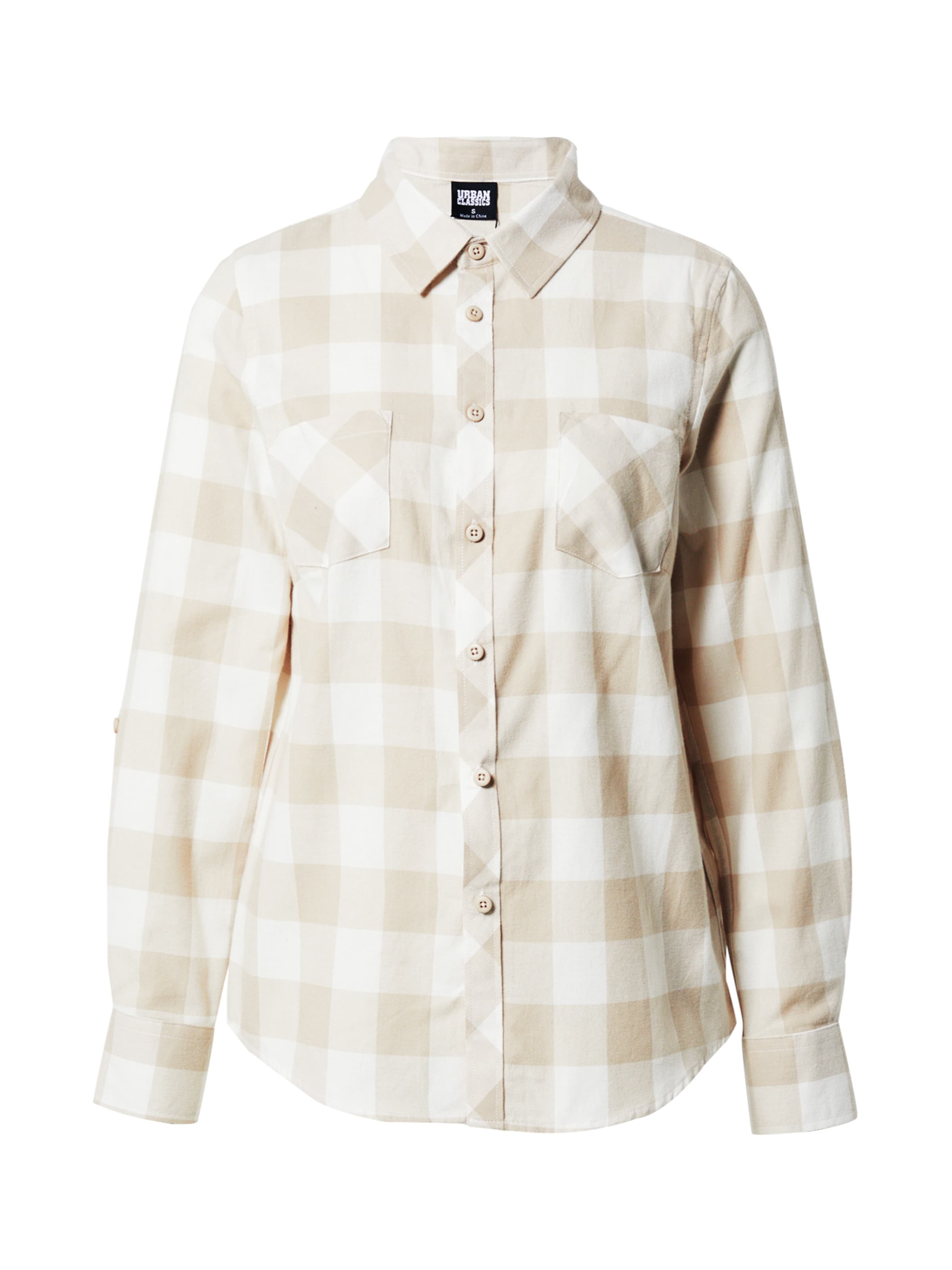 Urban Classics - Blusa em bege: frente