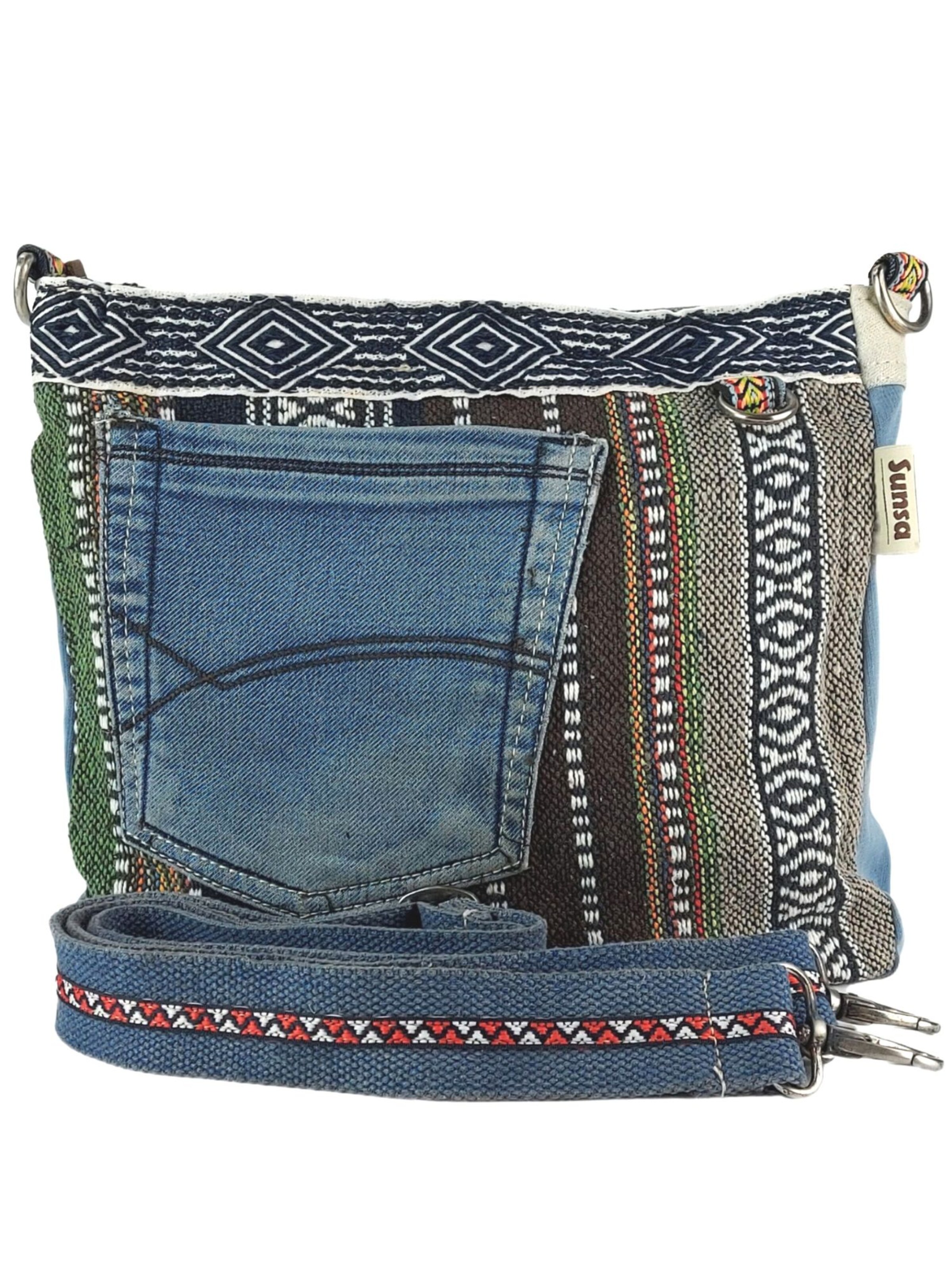 Sunsa Crossbody Bag 'Sunsa' in Blue: front